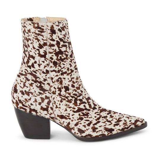 Caty ankle boot White/Brown Cow Hair | Matisse Footwear