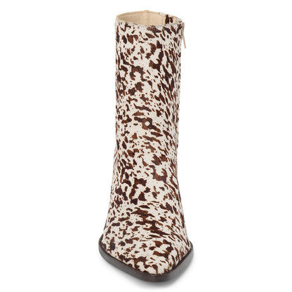 Caty ankle boot White/Brown Cow Hair | Matisse Footwear