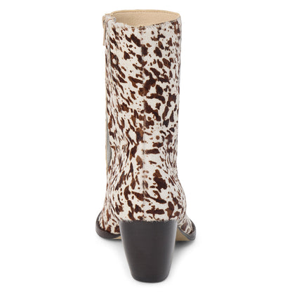 Caty ankle boot White/Brown Cow Hair | Matisse Footwear