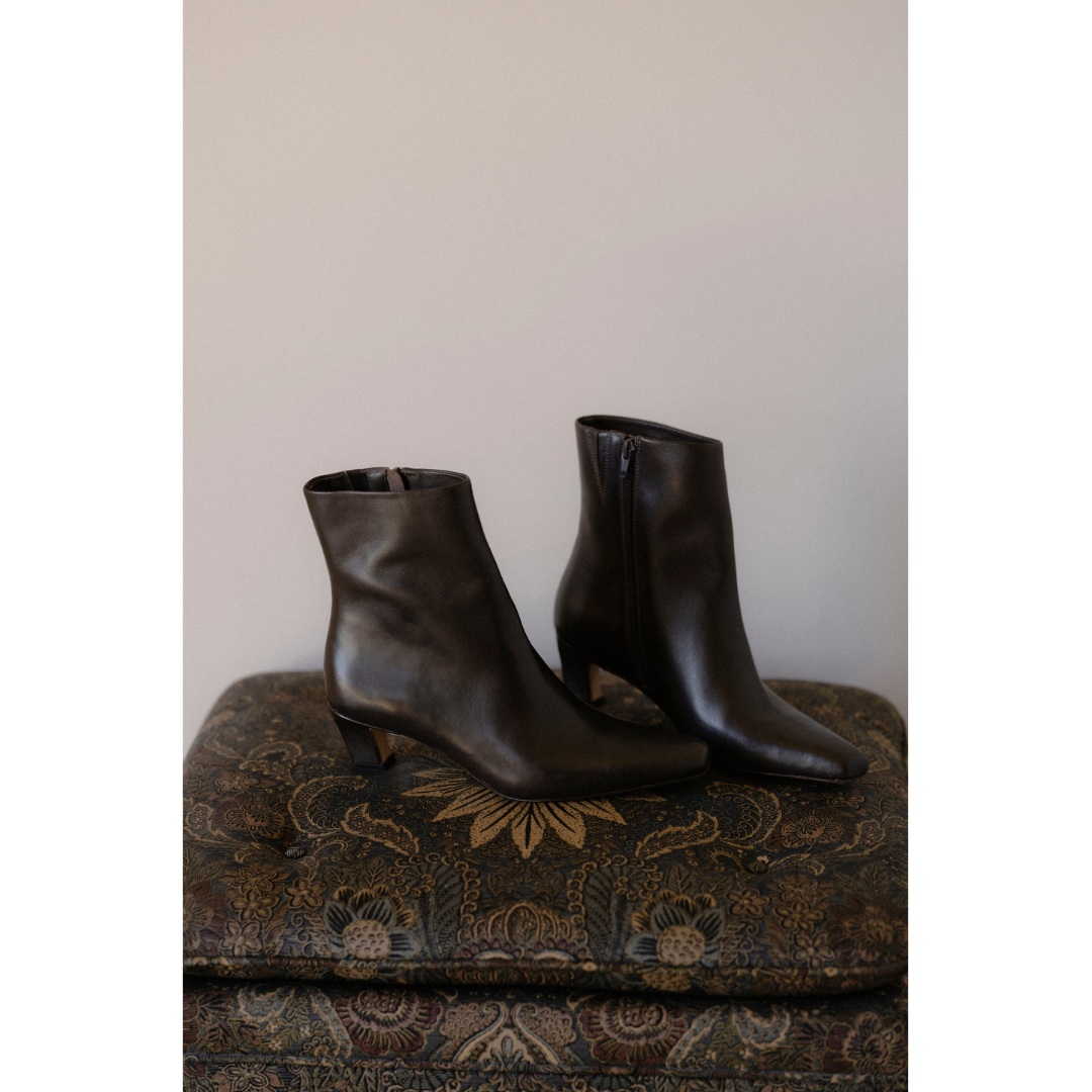 Jane heeled boot Chocolate | Matisse Footwear