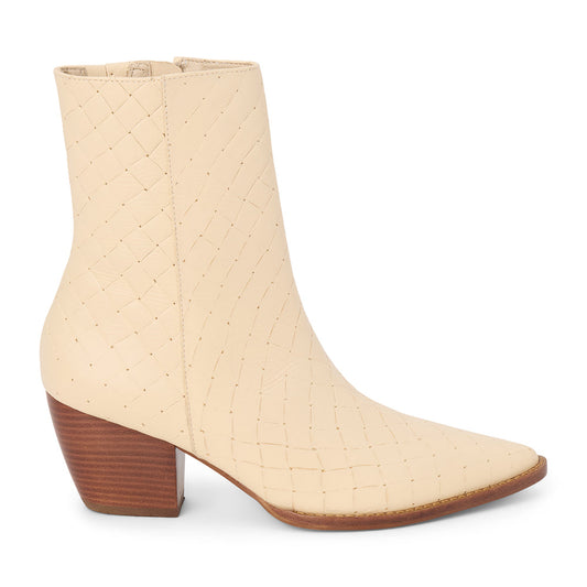 Caty ankle boot Cream Weave | Matisse Footwear