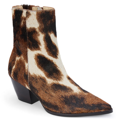 Caty ankle boot Brown Multi Cow Hair | Matisse Footwear
