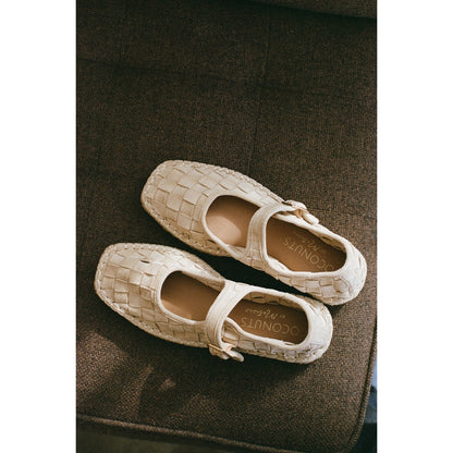 Meg mary jane flat Natural Weave | Matisse Footwear