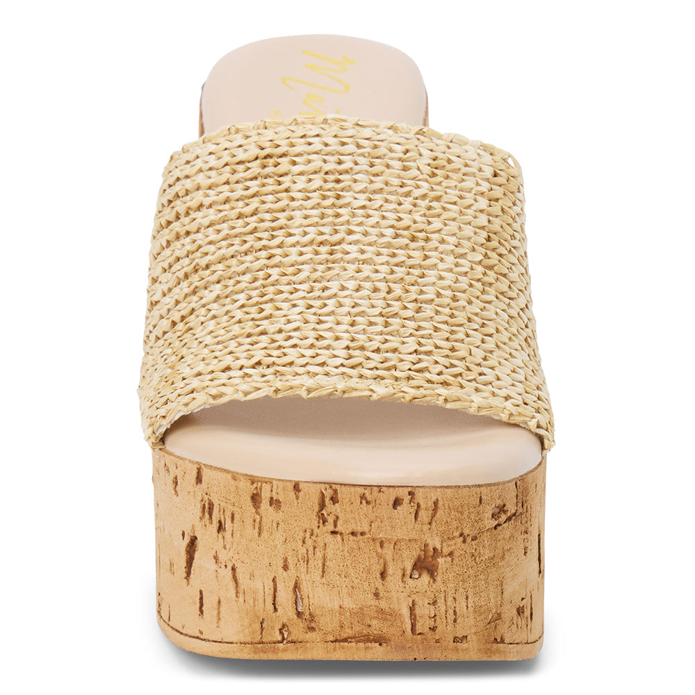 Atlantic platform sandal Natural | Matisse Footwear