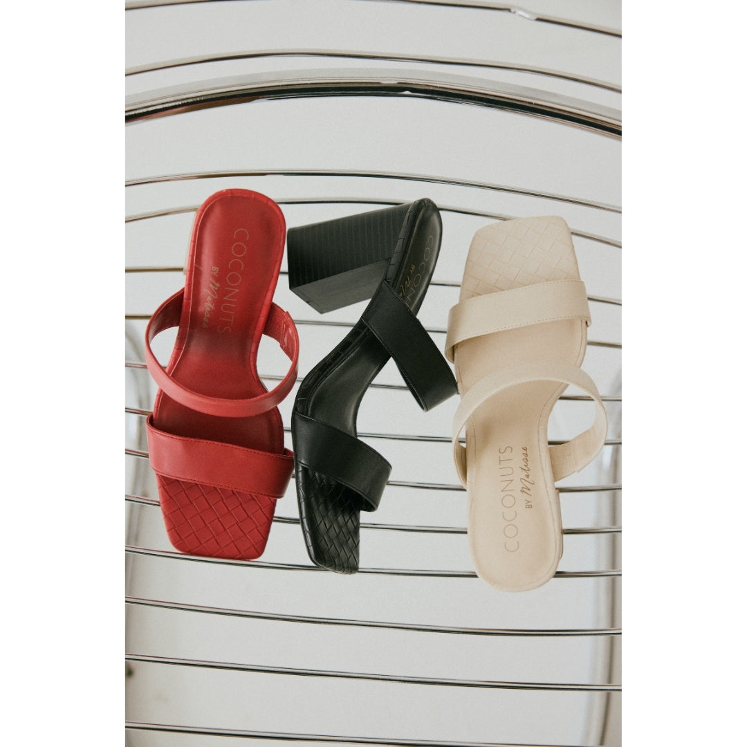 Britt heeled sandal Red | Matisse Footwear