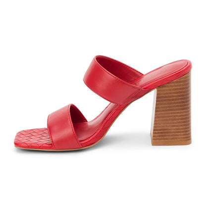 Britt heeled sandal Red | Matisse Footwear