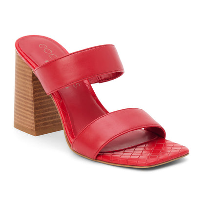 Britt heeled sandal Red | Matisse Footwear