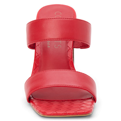 Britt heeled sandal Red | Matisse Footwear