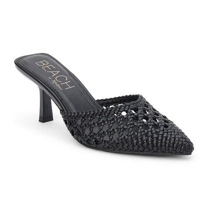 Tia heeled mule Black | Matisse Footwear