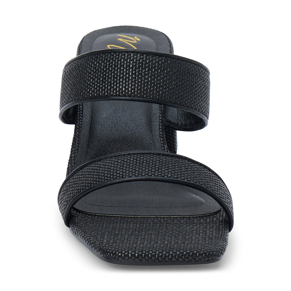 Wyeth heeled sandal Black | Matisse Footwear