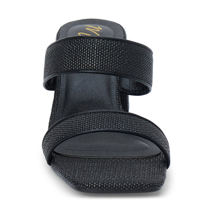 Wyeth heeled sandal Black | Matisse Footwear