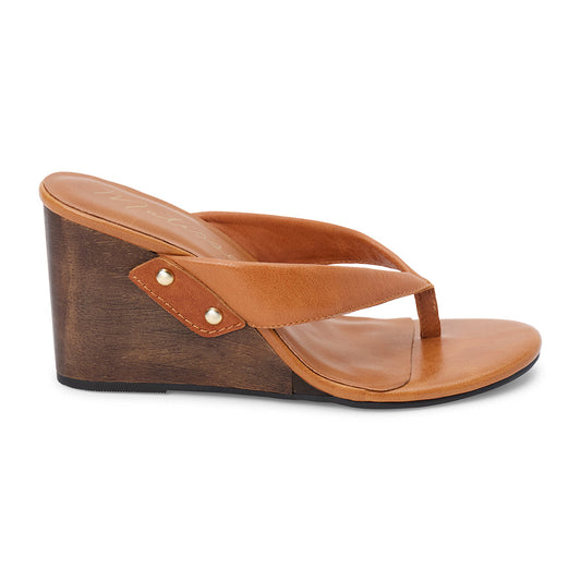 Maryland wedge sandal Butterscotch | Matisse Footwear
