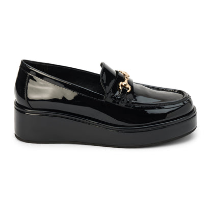 Kimbra platform loafer Black Patent | Matisse Footwear