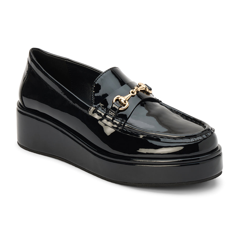 Kimbra platform loafer Black Patent | Matisse Footwear