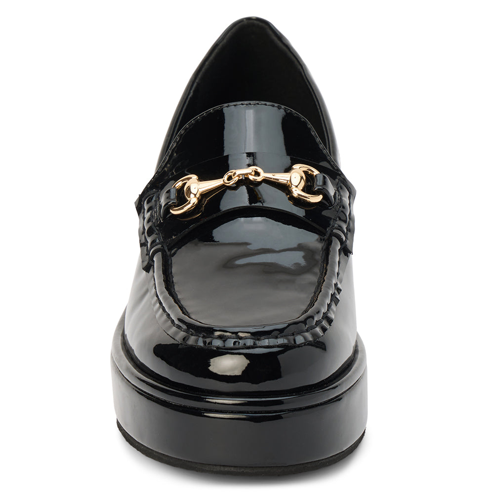 Kimbra platform loafer Black Patent | Matisse Footwear