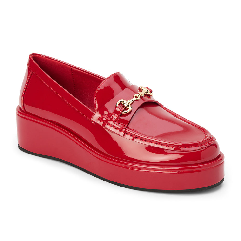 Kimbra platform loafer Red Patent | Matisse Footwear