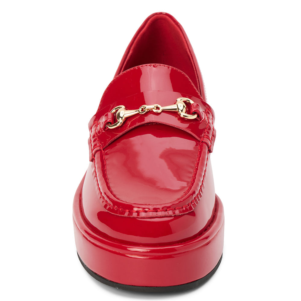 Kimbra platform loafer Red Patent | Matisse Footwear