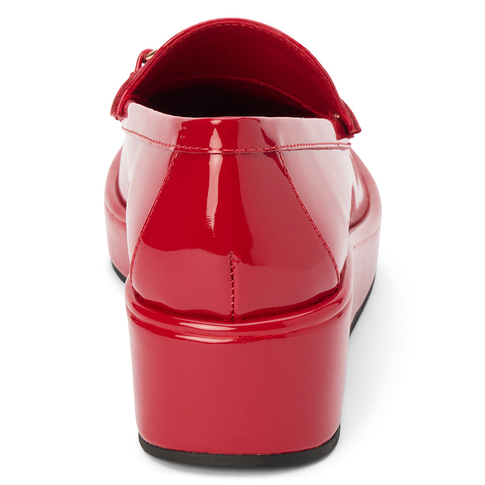 Kimbra platform loafer Red Patent | Matisse Footwear
