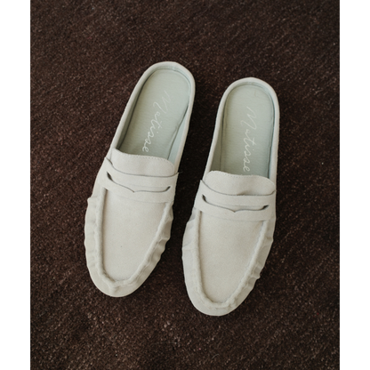 Porta penny loafer mule Light Grey | Matisse Footwear