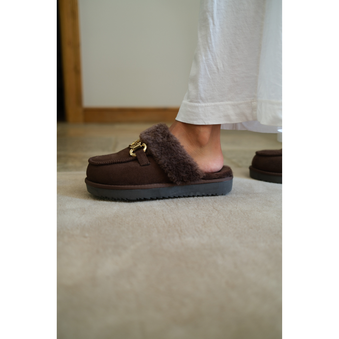 Davos lounge mule Chocolate | Matisse Footwear