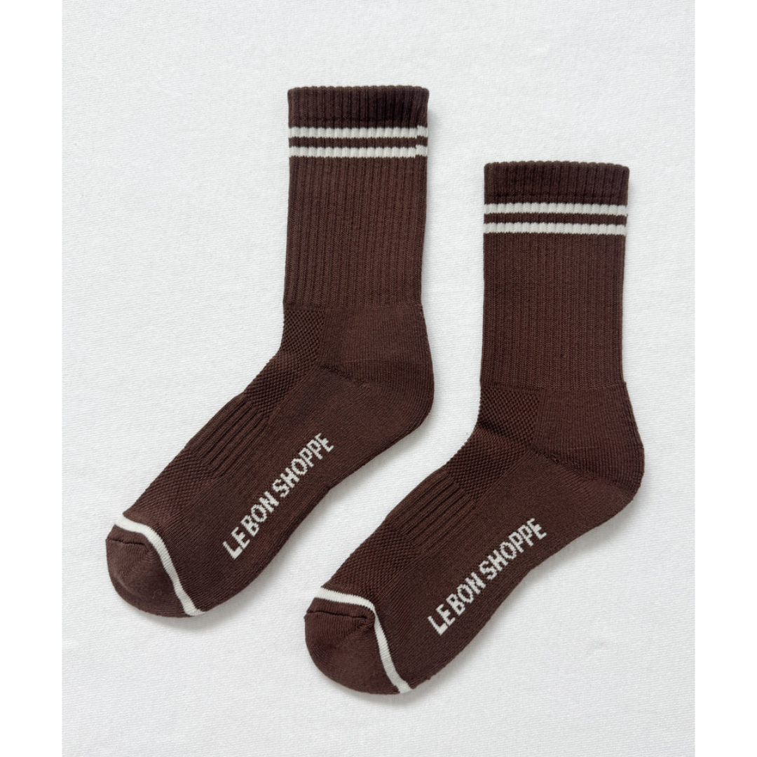 Le bon shoppe boyfriend socks Wood | Matisse Footwear