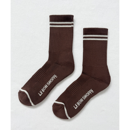 Le bon shoppe boyfriend socks Wood | Matisse Footwear