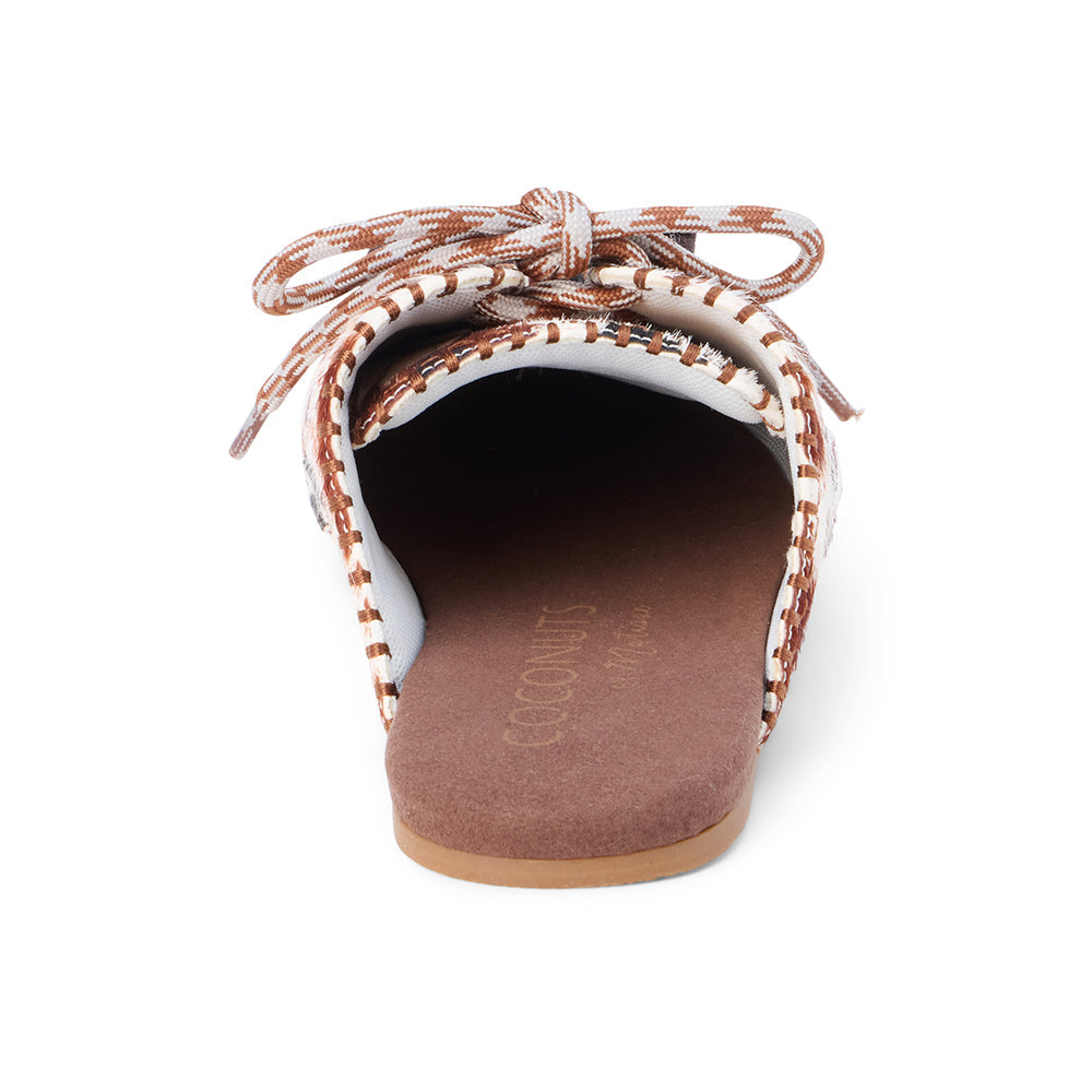 Devyn sneaker mule Brown/White Cow Hair | Matisse Footwear
