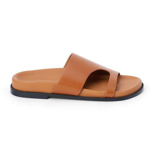 Tanner slide sandal Cognac | Matisse Footwear