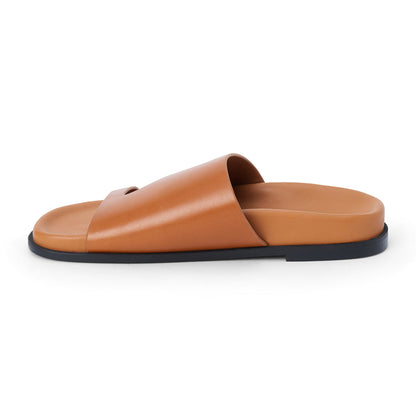 Tanner slide sandal Cognac | Matisse Footwear