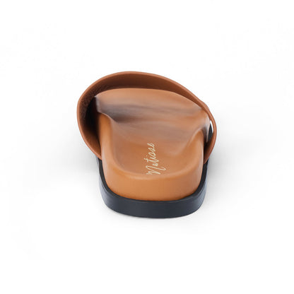Tanner slide sandal Cognac | Matisse Footwear