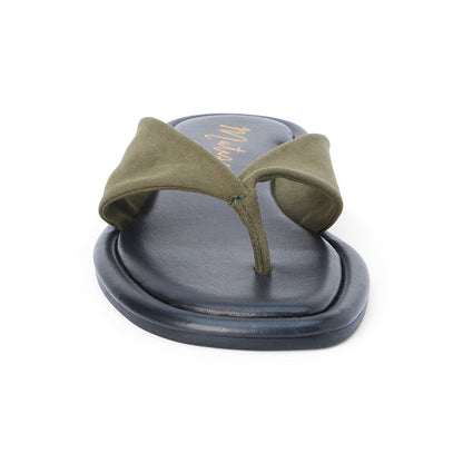 Mirage flip flop sandal Olive | Matisse Footwear