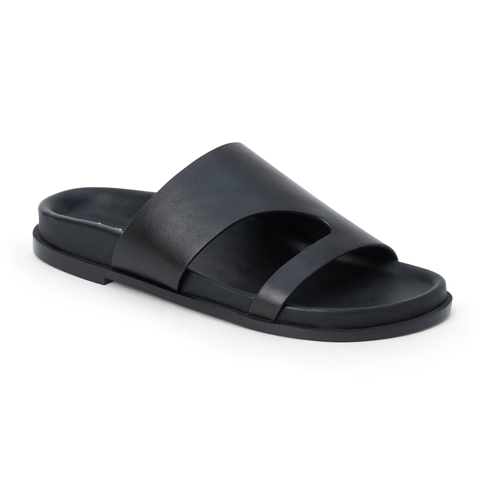 Tanner slide sandal Black | Matisse Footwear