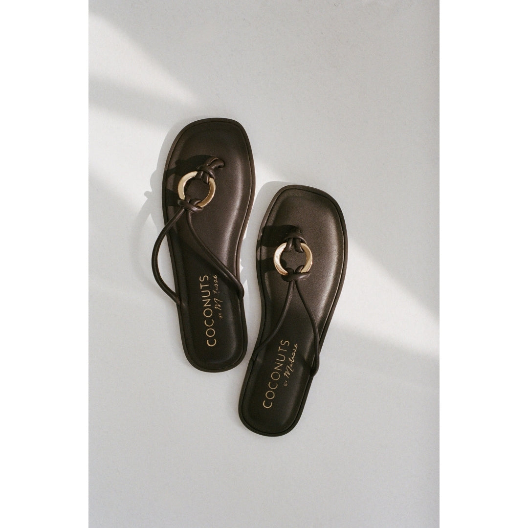 Mission thong sandal Dark Brown | Matisse Footwear