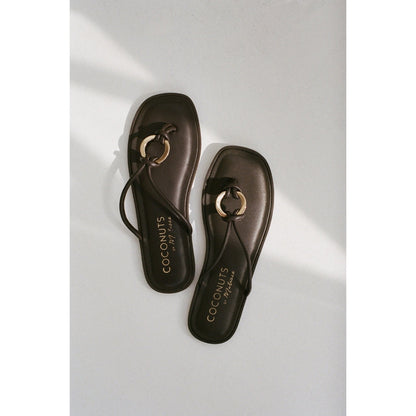 Mission thong sandal Dark Brown | Matisse Footwear
