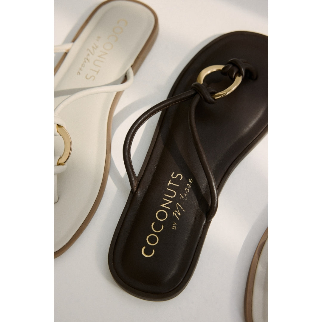Mission thong sandal Dark Brown | Matisse Footwear