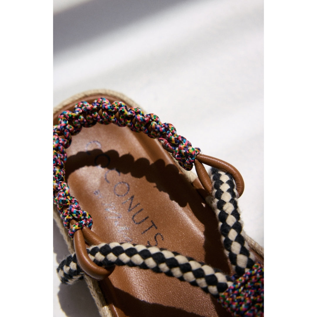 Celia thong sandal Black Multi | Matisse Footwear