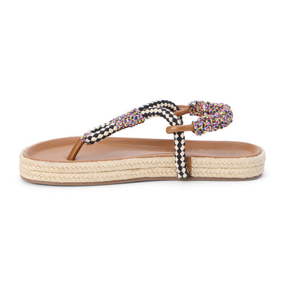 Celia thong sandal Black Multi | Matisse Footwear