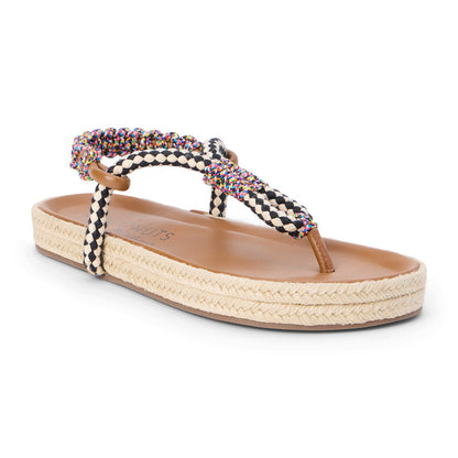 Celia thong sandal Black Multi | Matisse Footwear