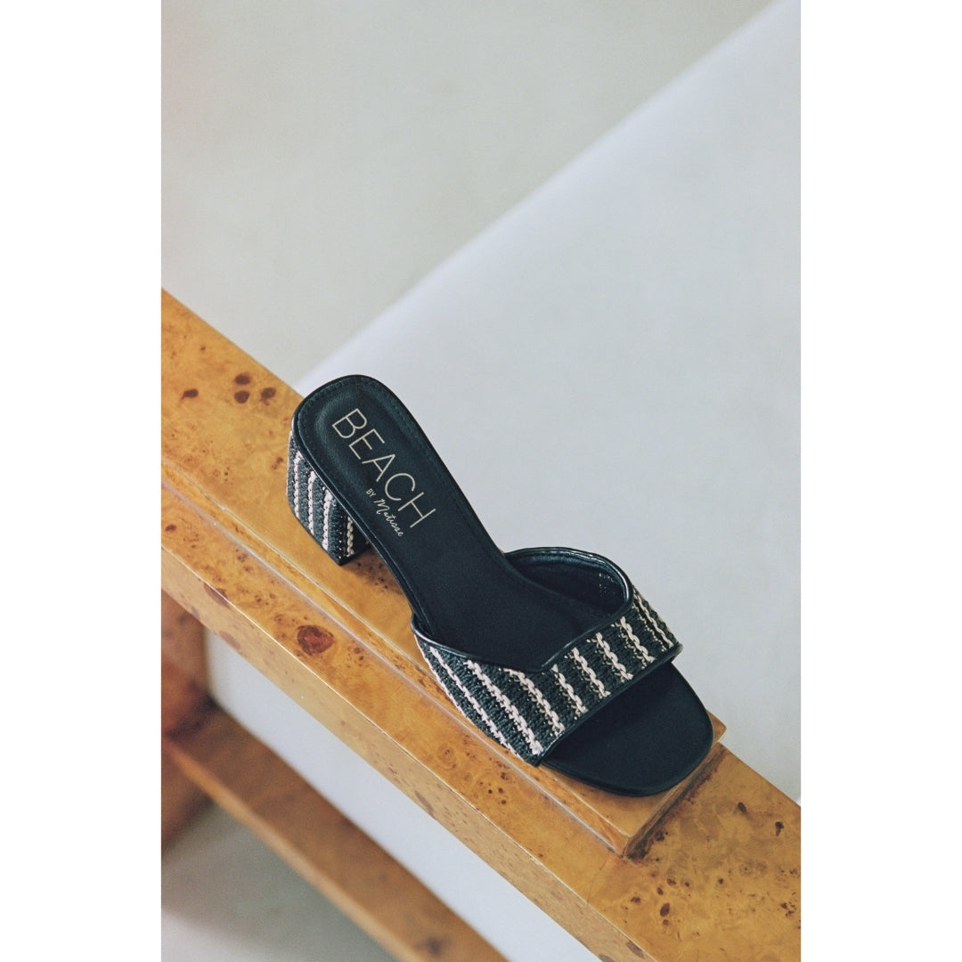 Birdie heeled sandal Black Multi | Matisse Footwear