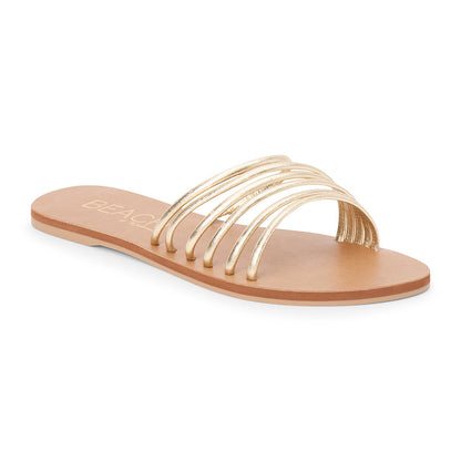 Cali slide sandal Gold | Matisse Footwear