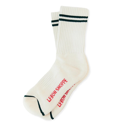 Le bon shoppe boyfriend socks Parchment | Matisse Footwear