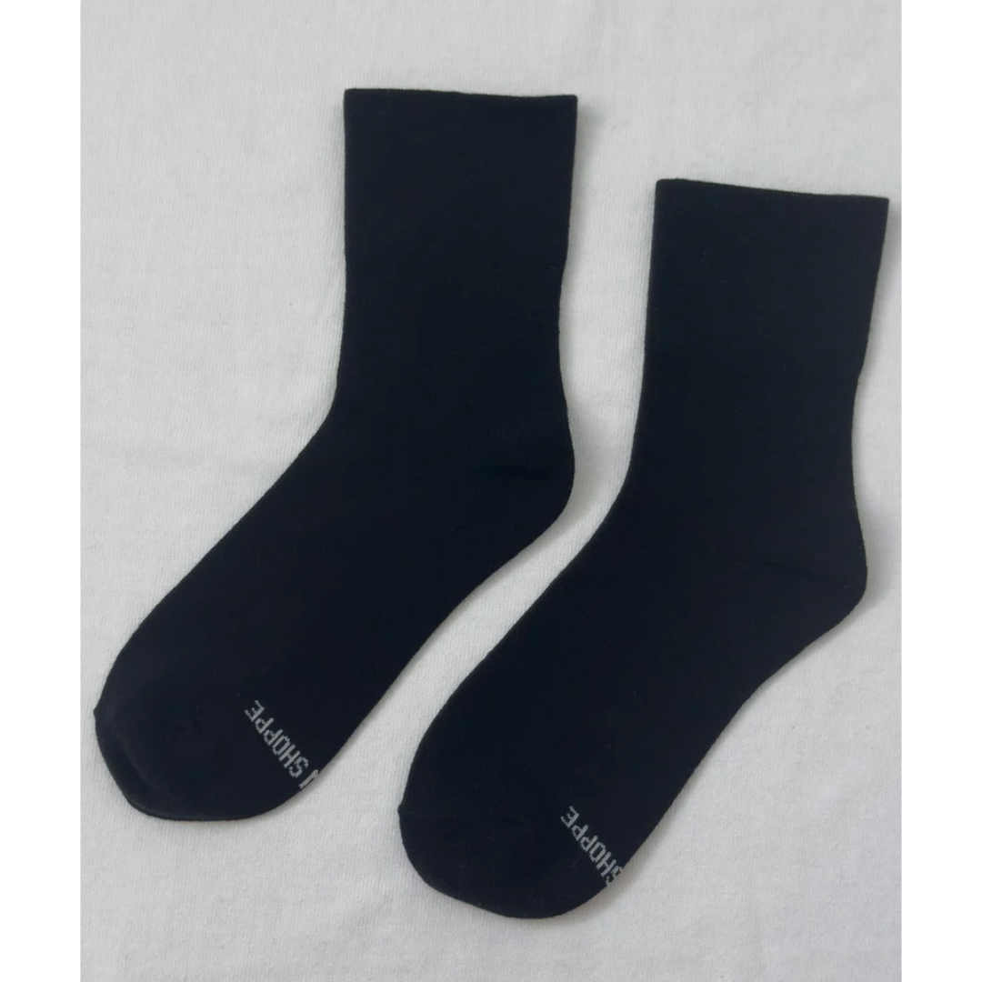 Le bon shoppe sneaker socks Black | Matisse Footwear