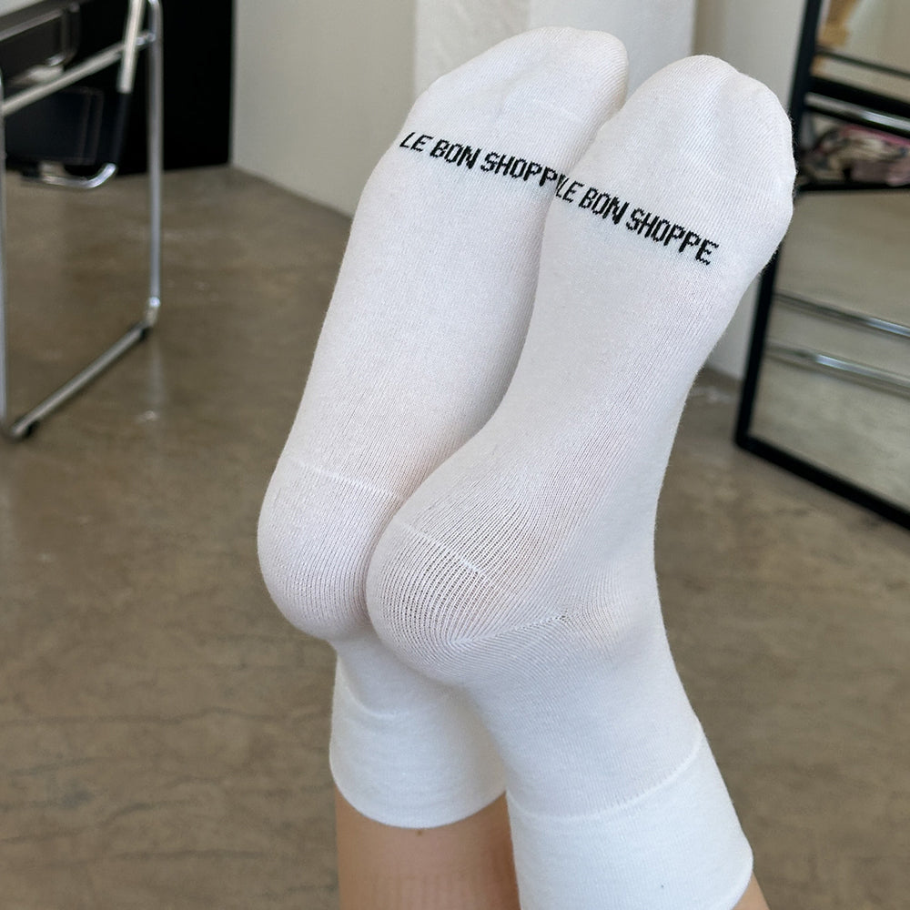 Le bon shoppe sneaker socks White | Matisse Footwear
