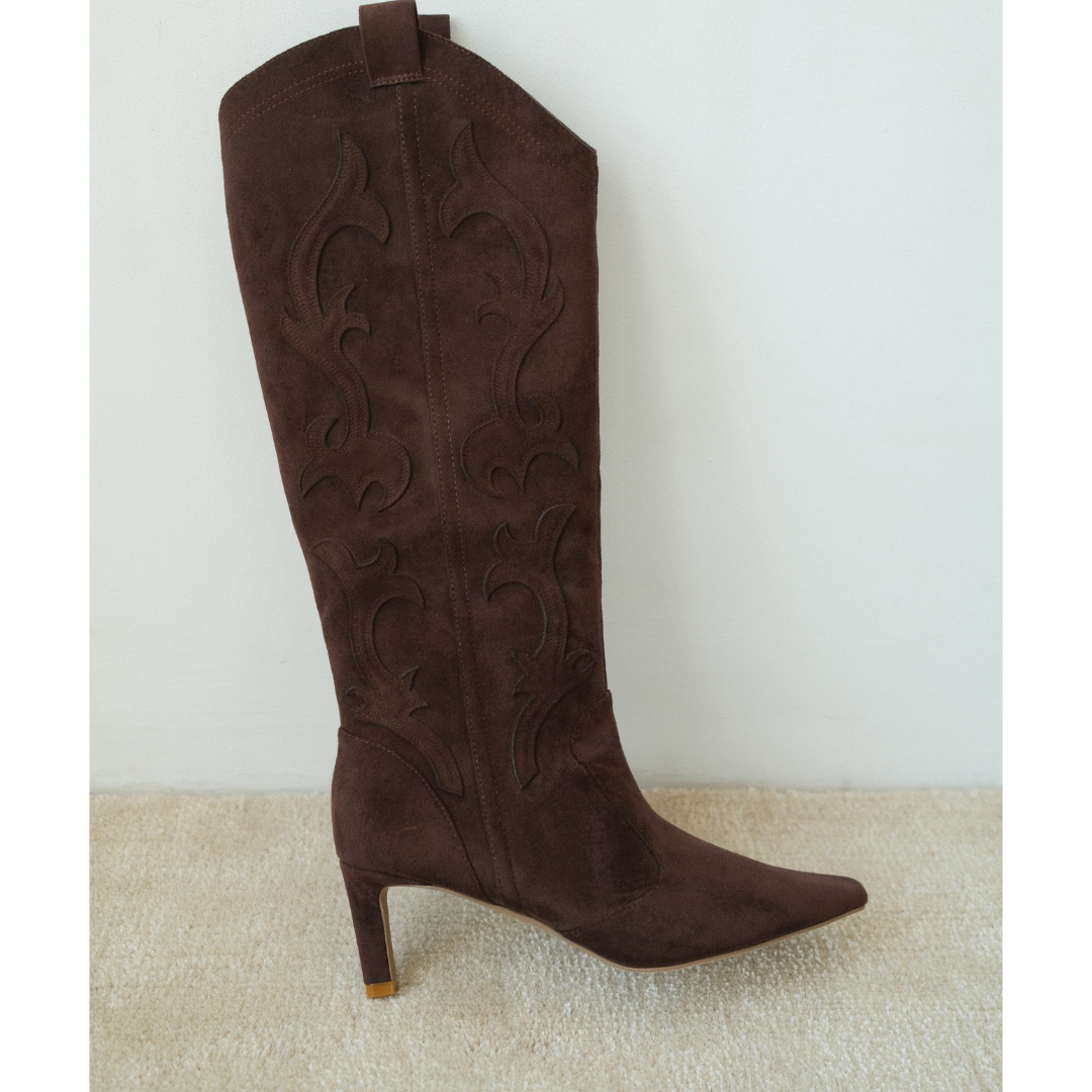 Abrams kneehigh boot Chocolate | Matisse Footwear