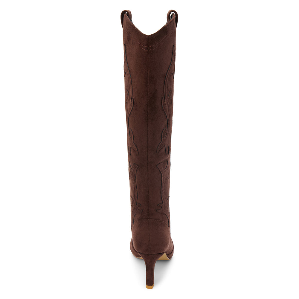 Abrams kneehigh boot Chocolate | Matisse Footwear