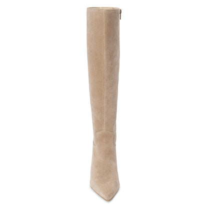 Elevate kneehigh boot Taupe | Matisse Footwear