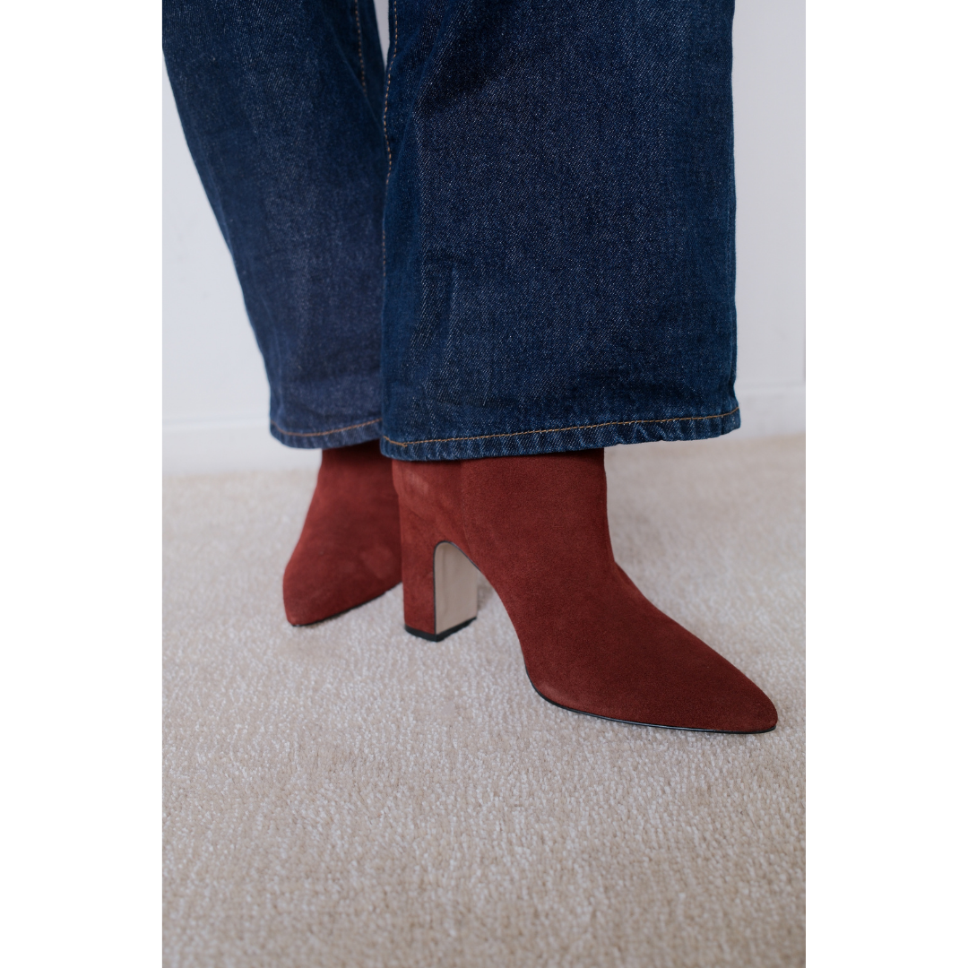 Celeste heeled boot Rust | Matisse Footwear