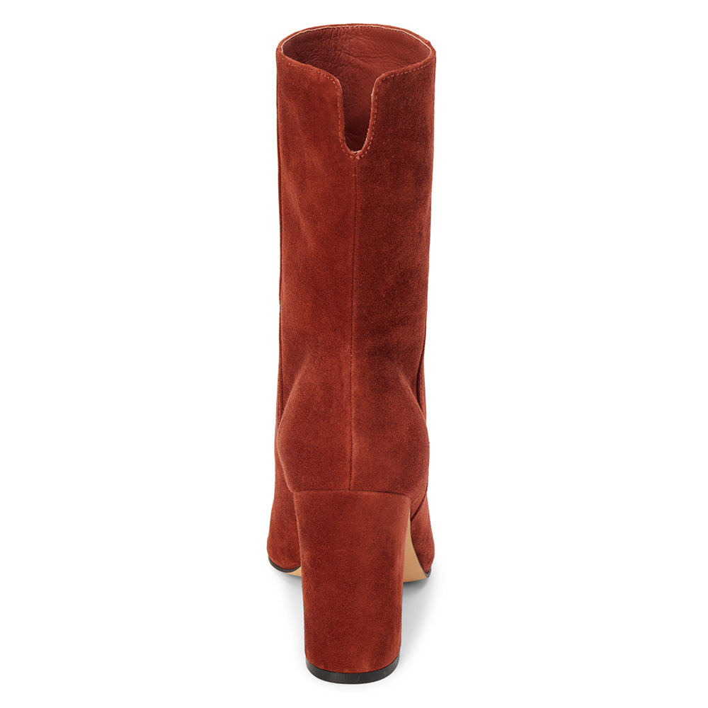 Celeste heeled boot Rust | Matisse Footwear