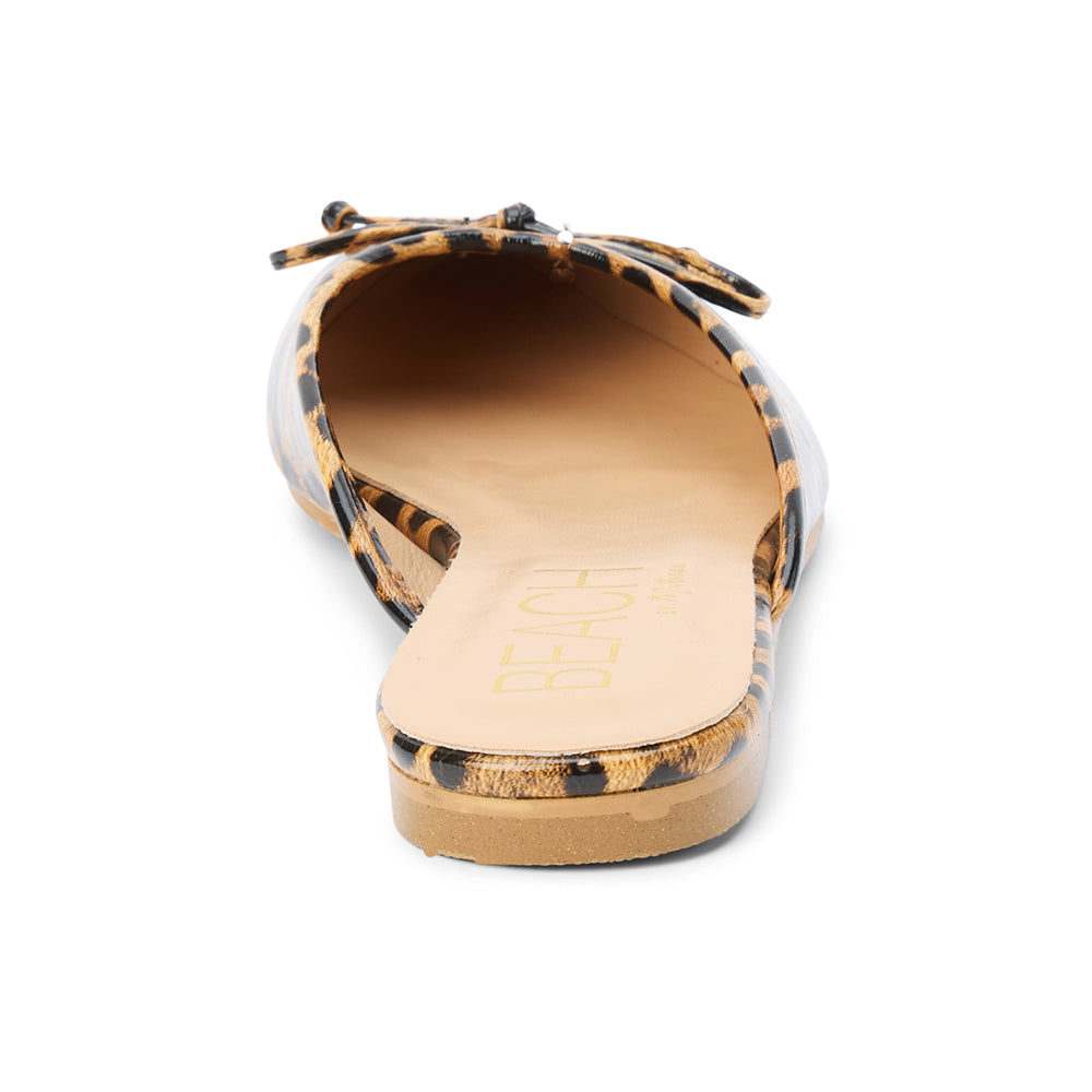 Reggie flat mule Leopard Patent | Matisse Footwear