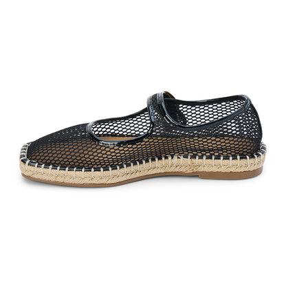 Meg mary jane flat Black Mesh | Matisse Footwear